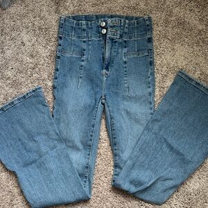 We The Free Light Blue Flare Jeans